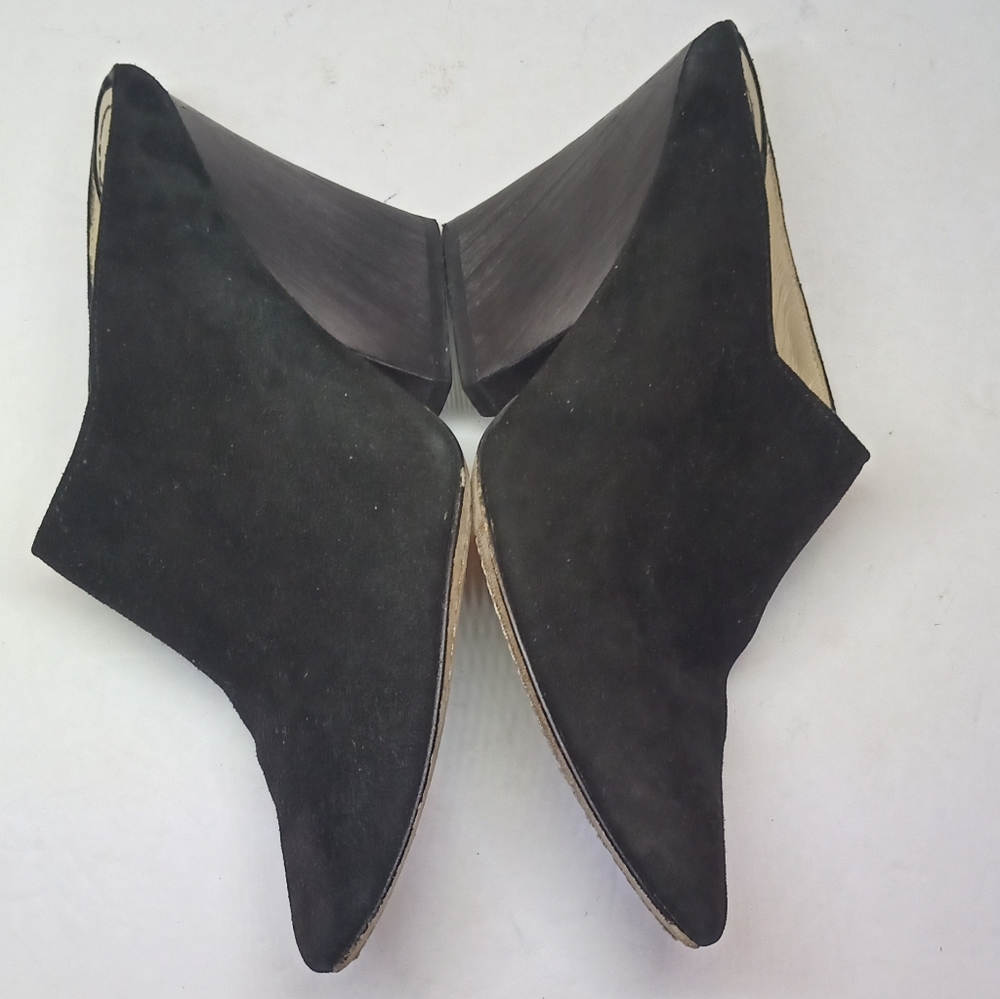 Elizabeth & James "Evie" Pointed Toe Black Suede